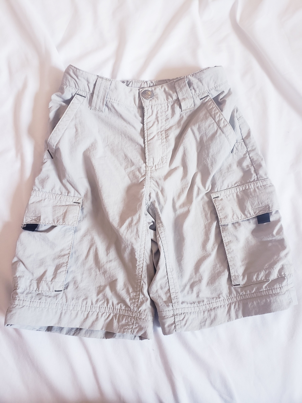 Boys XS Adjustable Waist Cargo Shorts